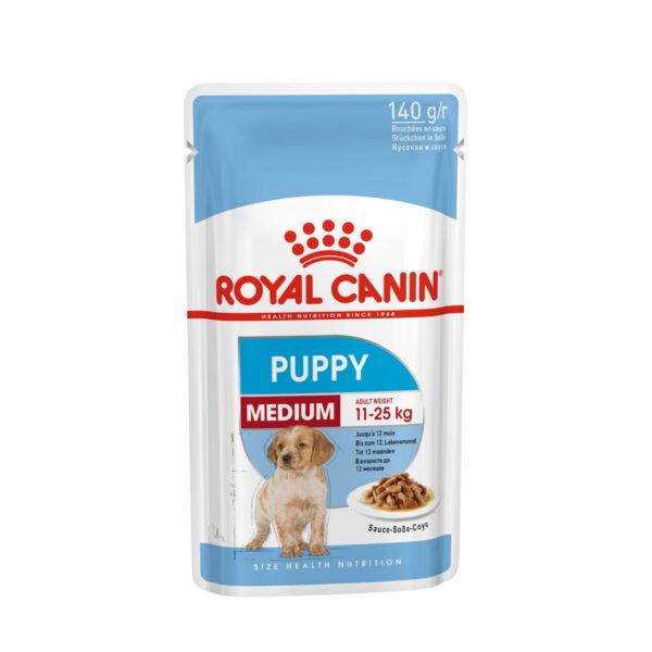 Royal Canin Wet Food Medium Puppy 140gr